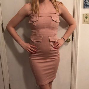 House of CB pink dress